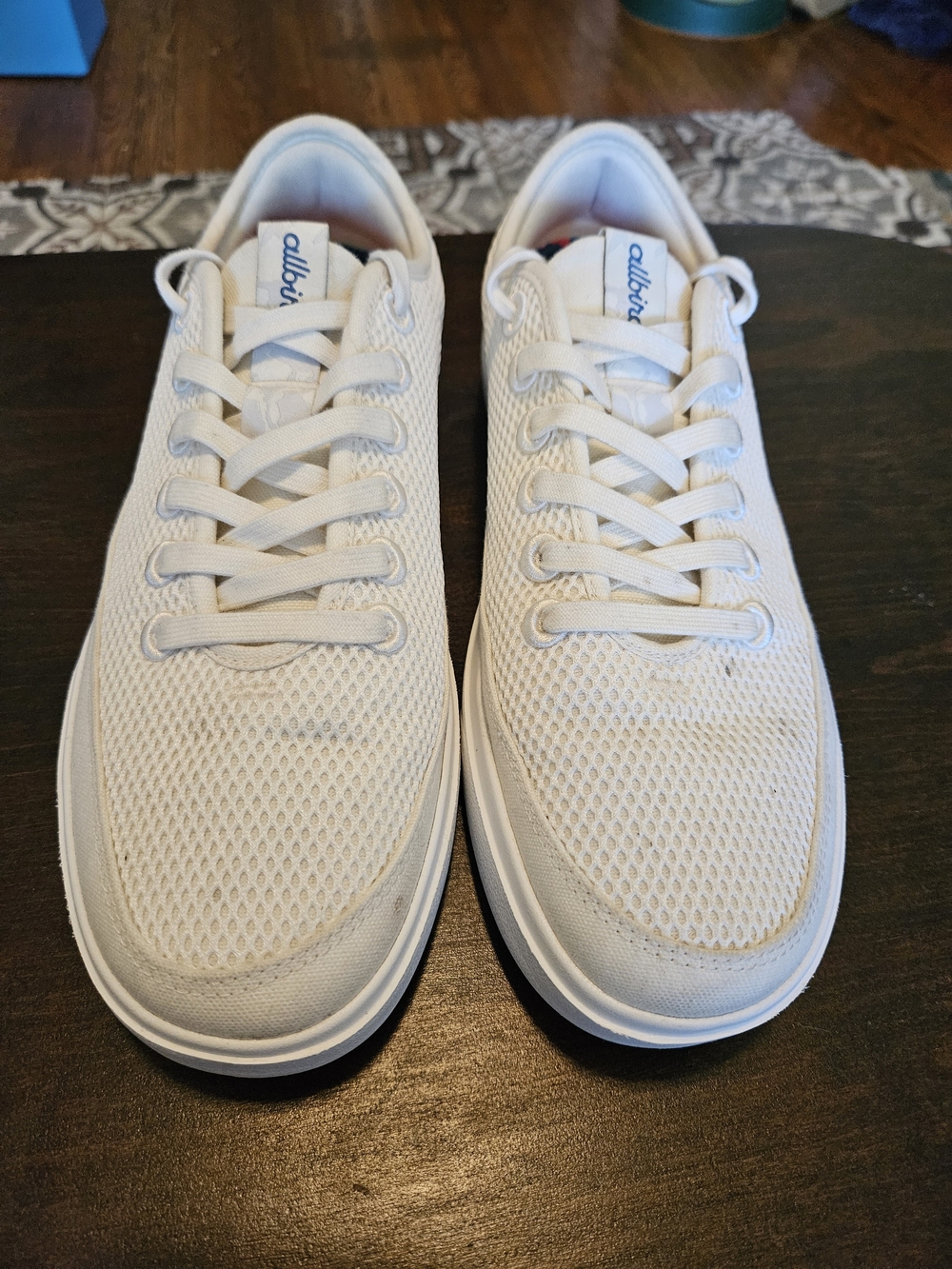 Allbirds Men’s White Casual Knit Sneakers